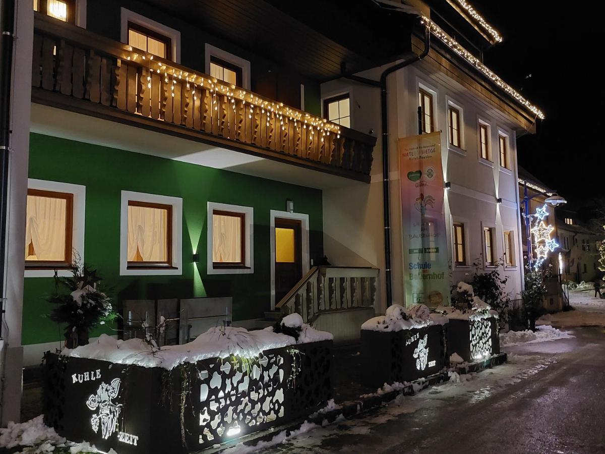 Bio-Bauernhof-Hotel Matlschweiger Lassing  المظهر الخارجي الصورة